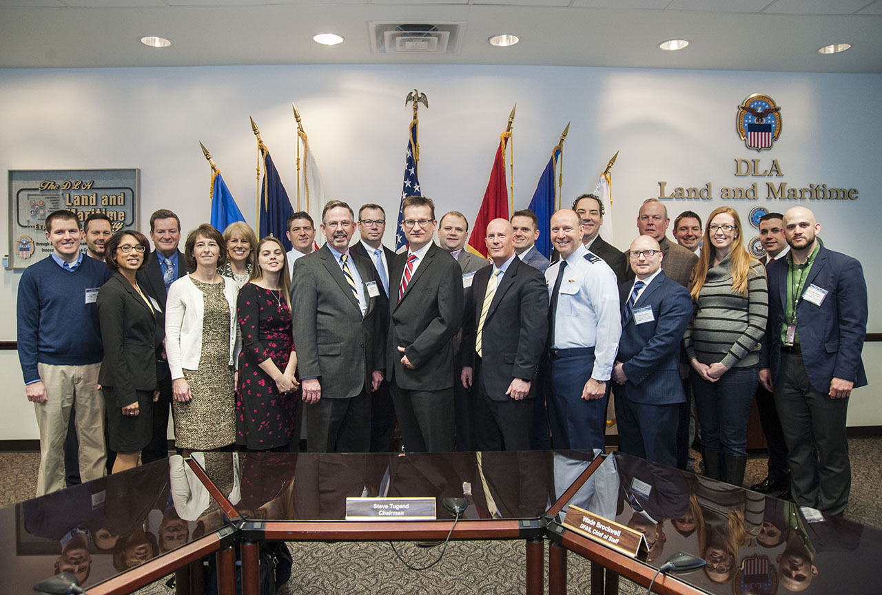 Defense Working Group Visits Columbus DLA Installation
