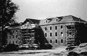 Building 34 - Black and White image