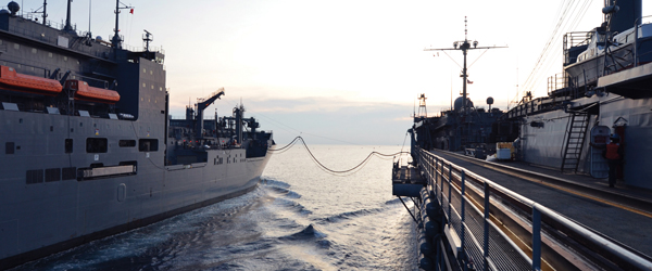 DLA Energy procures fuels used for replenishments at sea