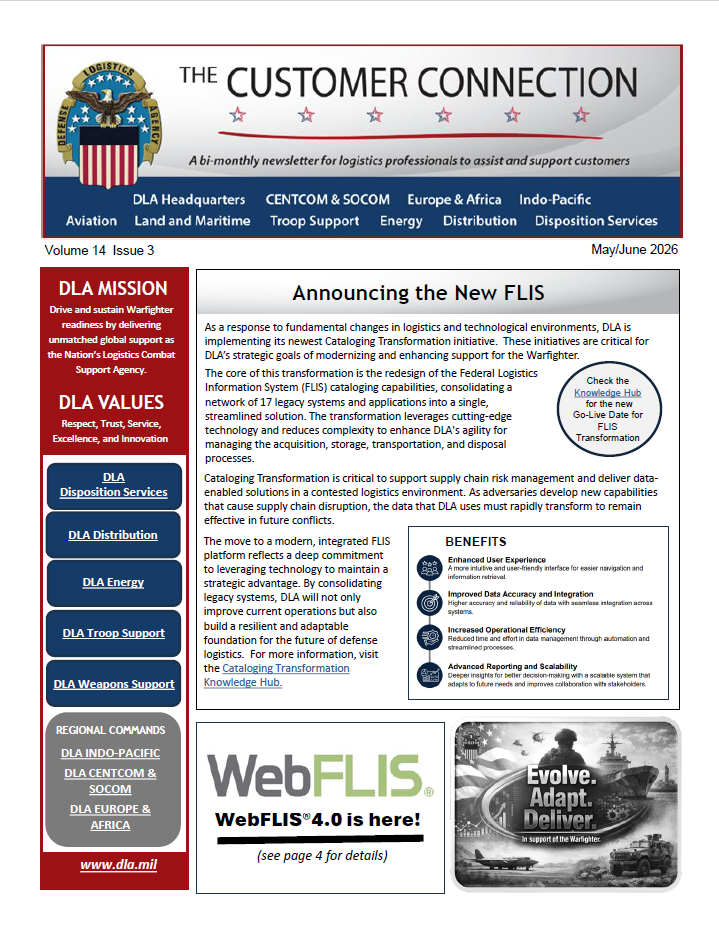 Customer Connection Newsletter Thumbnail
