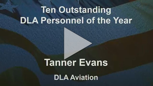 Video of DLA award to Tanner Evans Video of DLA award to Tanner Evans