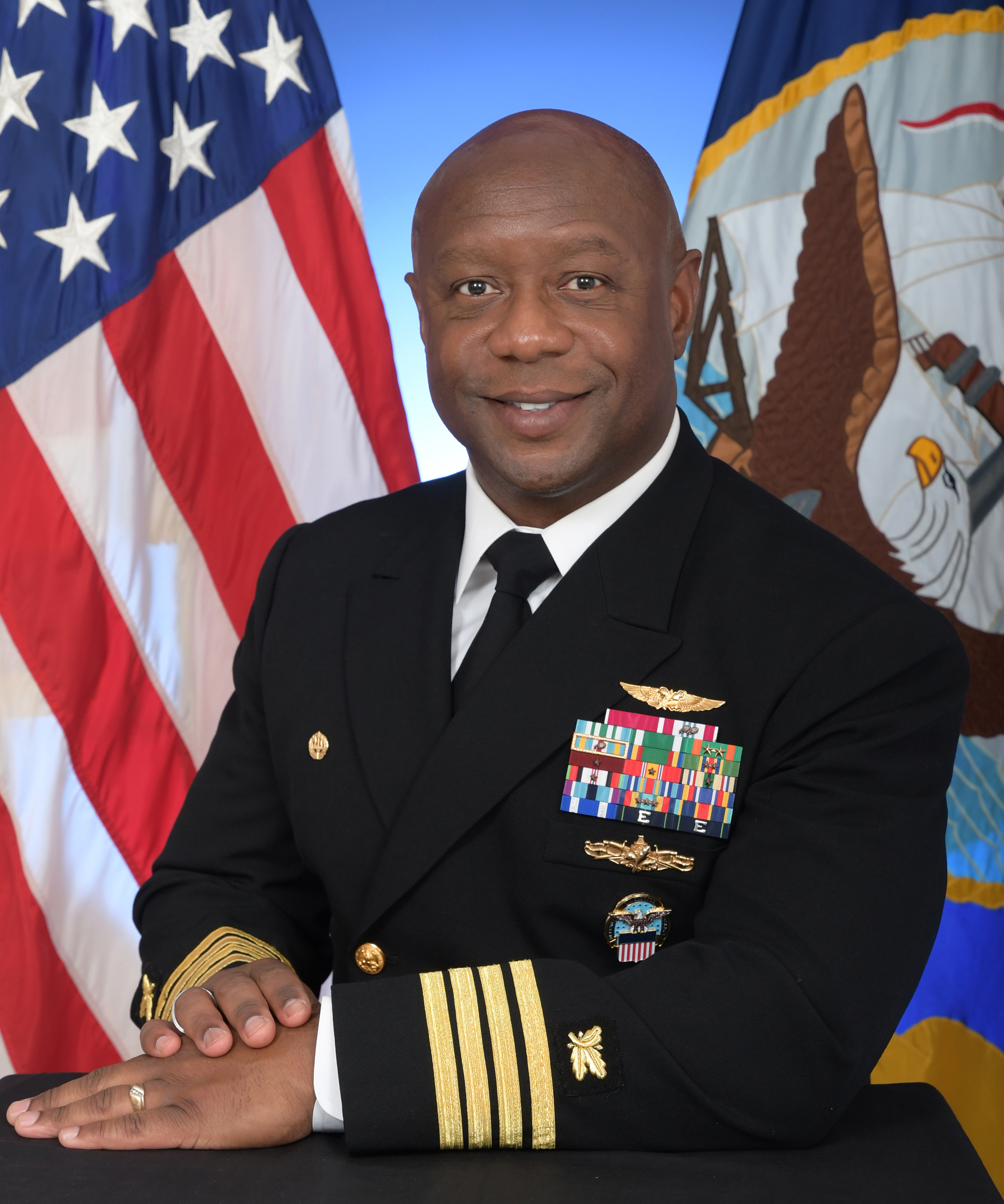 Capt. Peter Braendeholm, SC, USN, Commander