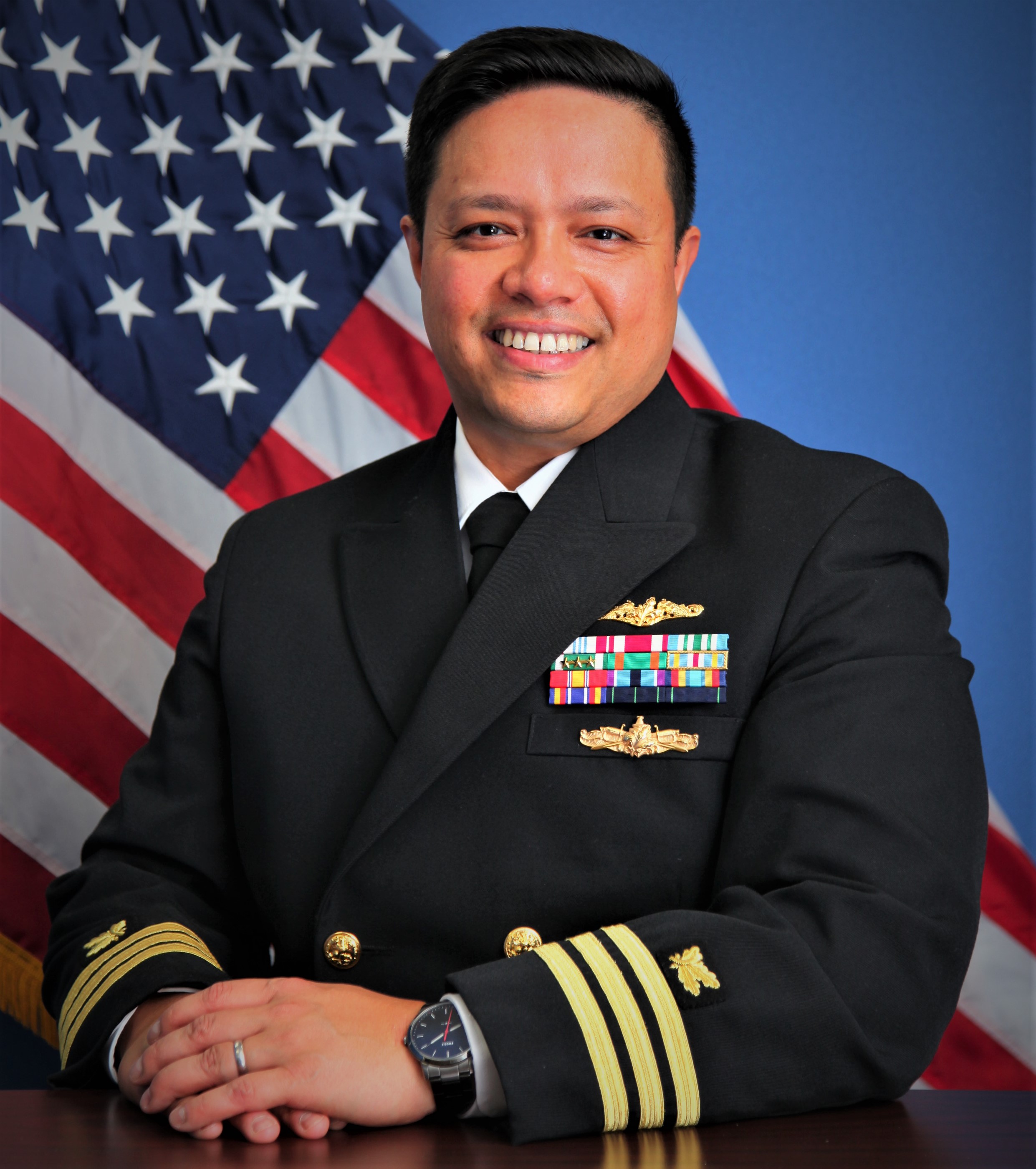 Timothy J. Calvo, CDR, SC, USN, Commander