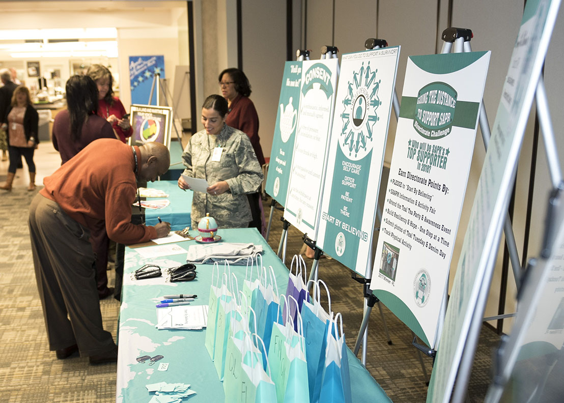 Sexual Assault Awareness and Prevention Month Info Booth