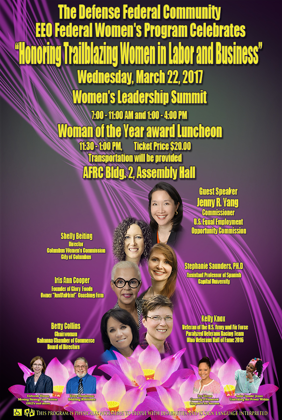 Federal Womens Program Promotional Poster