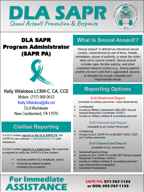 DLA SAPR Poster overview of the SAPR Program