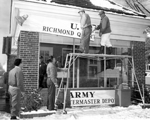 Richmond General Depot - black and white