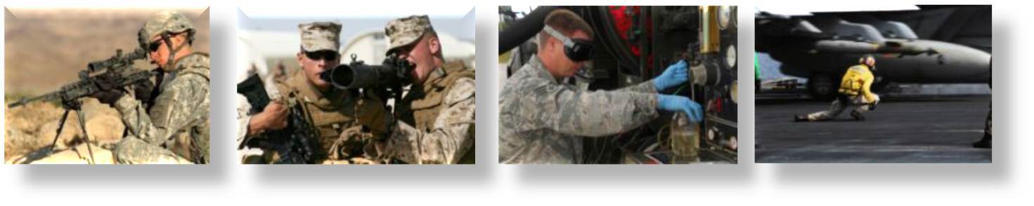 DLA employees performing various roles for DLA Distribution