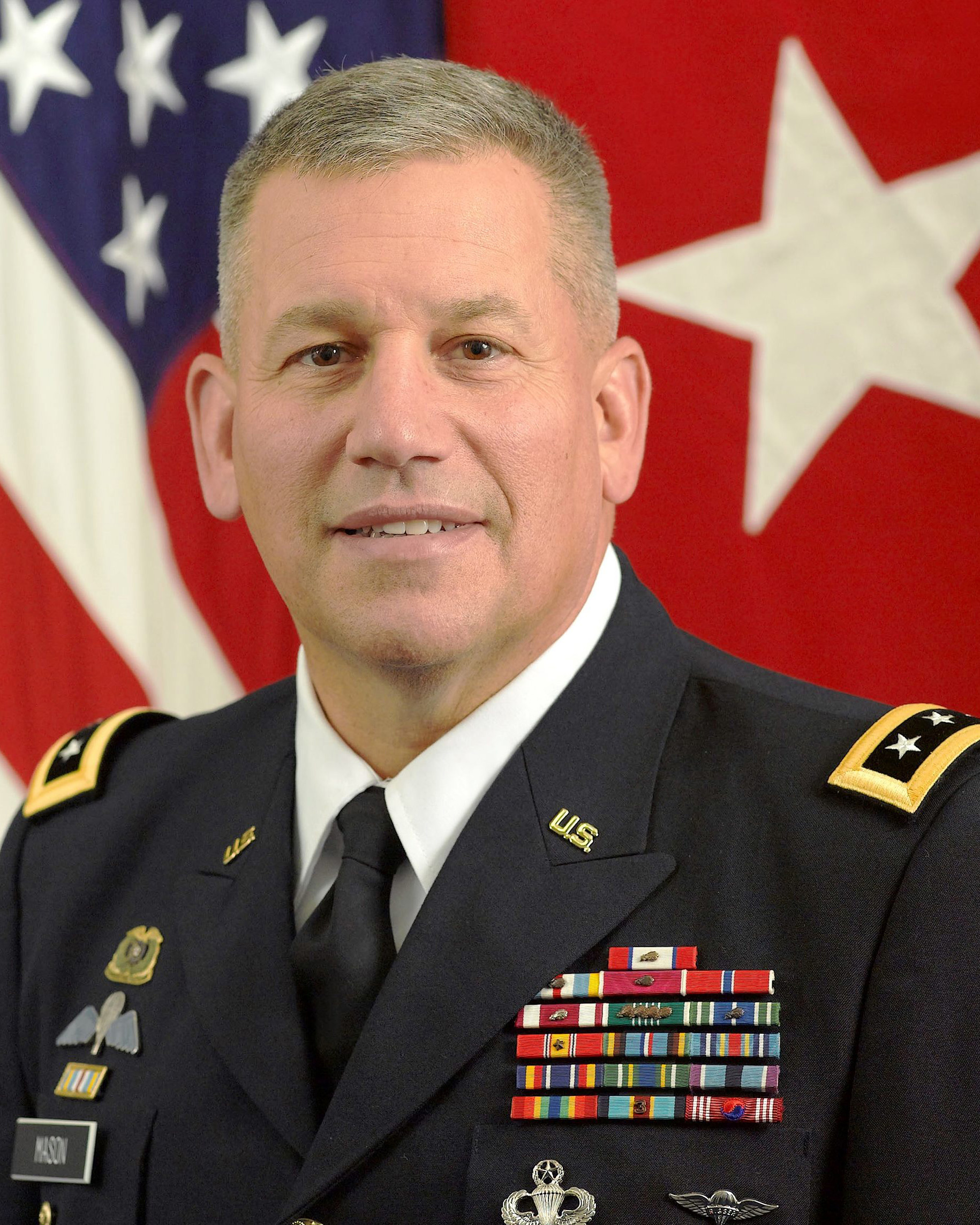 Army LTG Raymond Mason