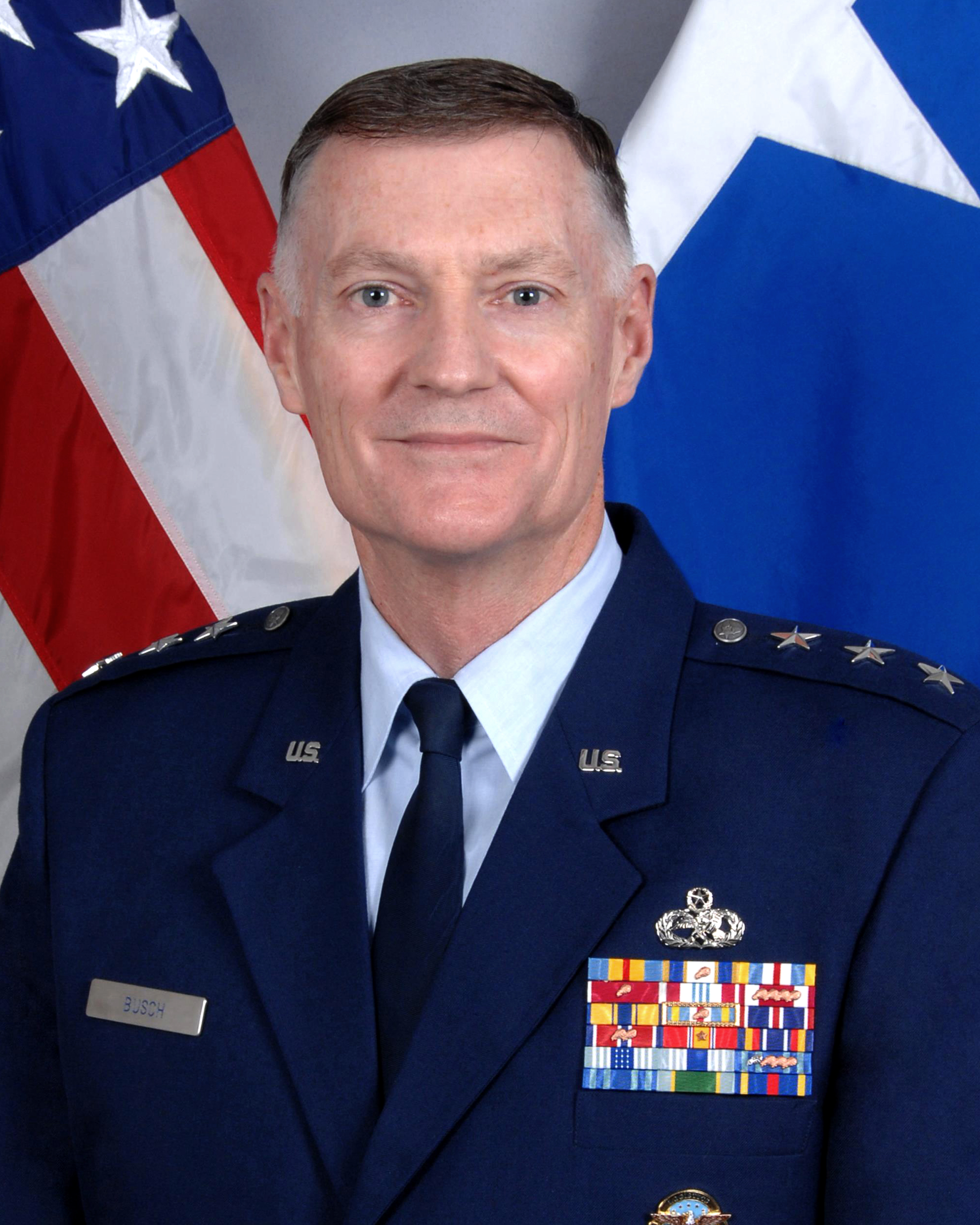 Air Force Lt Gen Andy Busch
