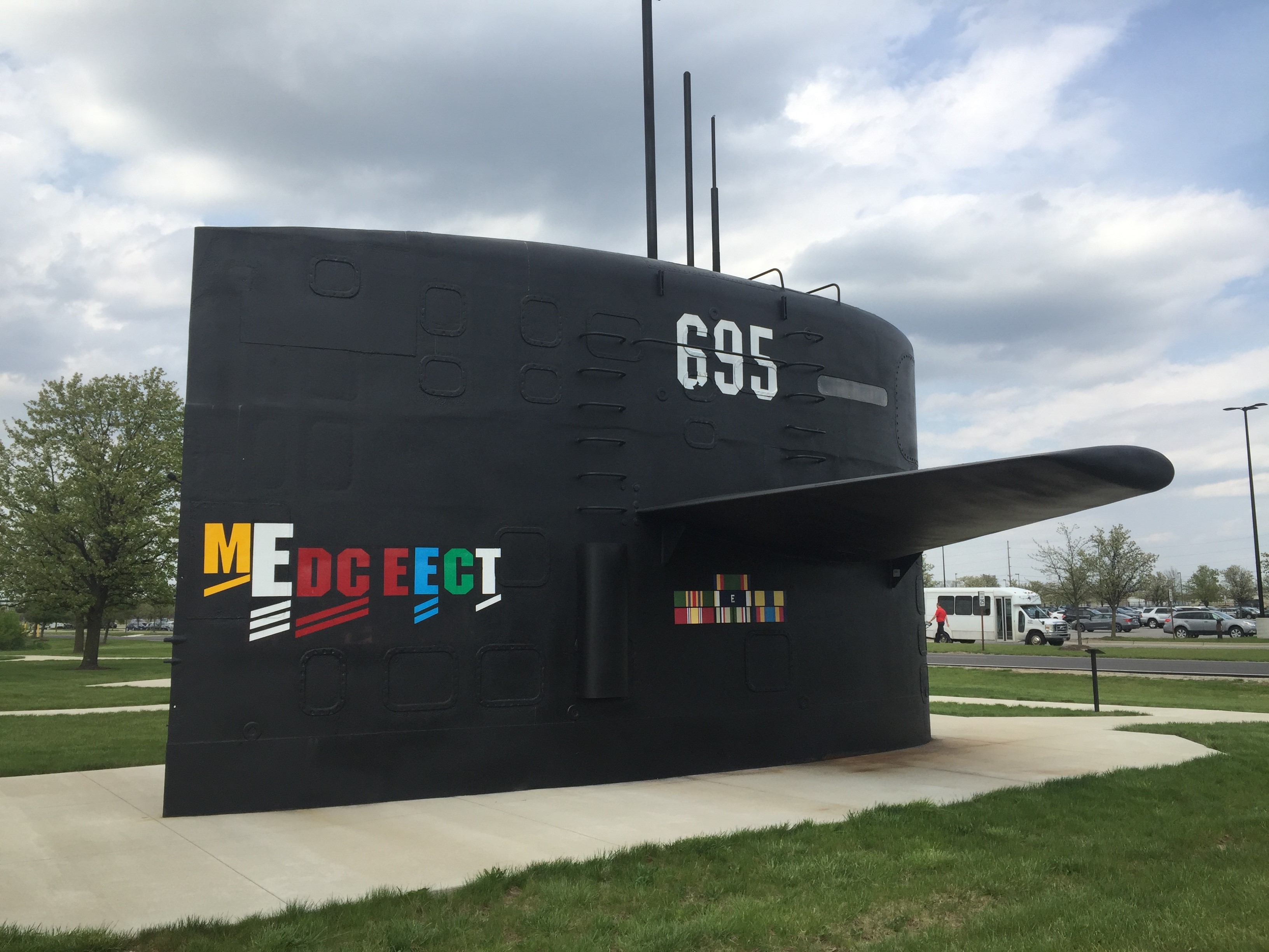 USS Birmingham (SSN 695) Submarine Sail