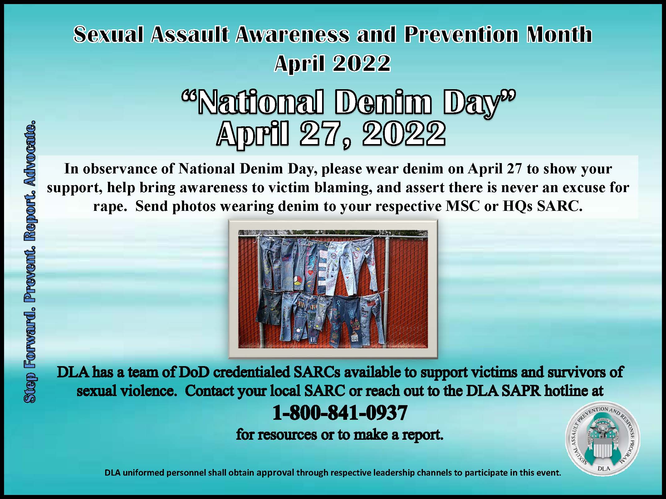 National Denim Day Poster