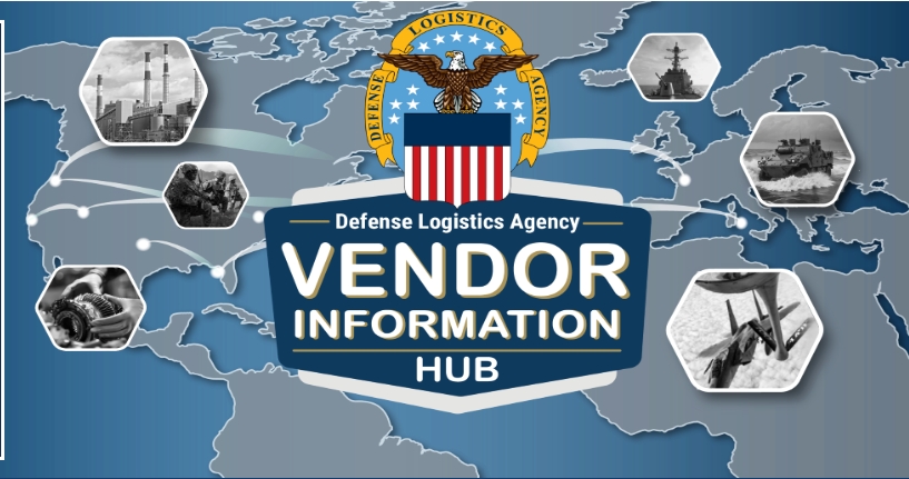 Defense Logistics Agency Vendor Information Hub Home graphic link
